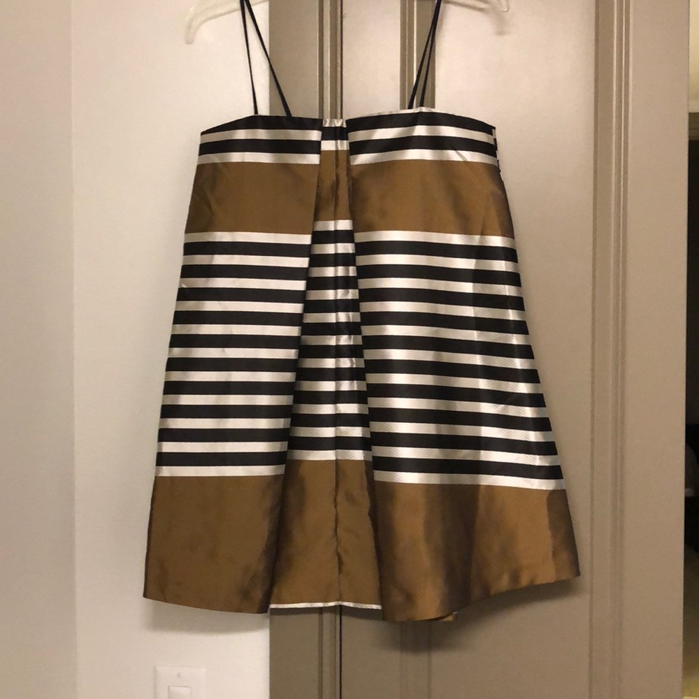 ASOS Trapeze dress olive green/black